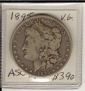 Identified as 1895, Morgan Dollar in category