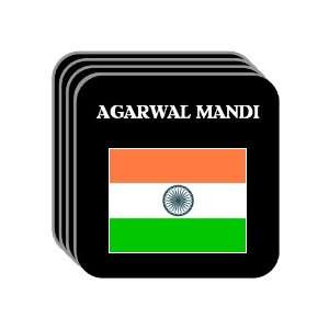  India   AGARWAL MANDI Set of 4 Mini Mousepad Coasters 