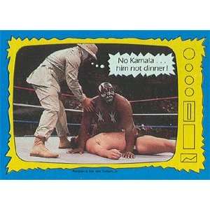1987 WWF Topps Wrestling Stars Trading Card #70  Kamala (The 