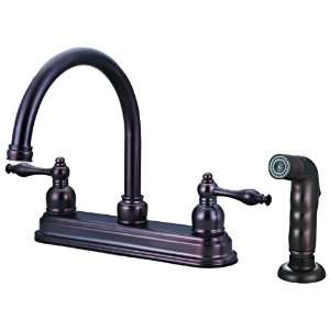 Hardware House H10 8089 Bismark Series Two Handle Kitchen Faucet with 