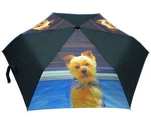 Yorkshire Terrier Dog Umbrella Compact Umbrellas Dogs Yorkie  
