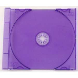 200 Frosted Purple Colored Replacement CD Trays / Inserts for CD Jewel 
