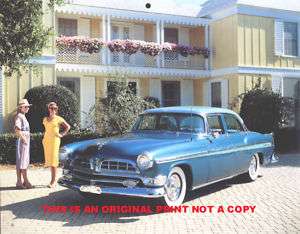 1955 Chrysler New Yorker hard to find classic car print  