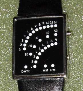 29 White Micro ARC LED Digital Watch (Black)  