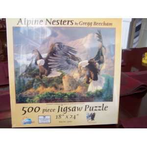  Alpine Nesters 500pc Jigsaw Puzzle by Gregg Beecham Toys & Games