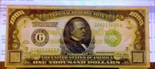 1928 1000$ DOLLAR BILL MINT CONDITION MUST SEE  