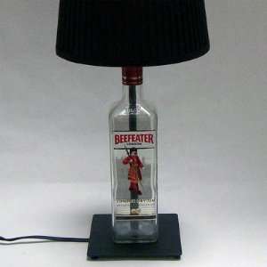  1 Liter Beefeater Bottle Table Lamp