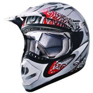  CKX Silver TX 218 Joker Helmet