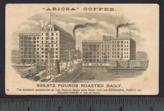1880s Advertising Trade Card for Arbuckle Bros. Coffee Co. of 