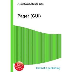  Pager (GUI) Ronald Cohn Jesse Russell Books