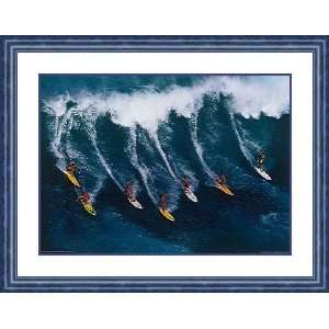  Surfers by Warren Bolster   Framed Artwork