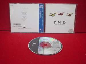 YMO BEST SELECTION   1986 1ST PRESS   JAPAN CD  