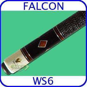    Billiard Pool Cue Stick Falcon WS6 FREE Cue Case