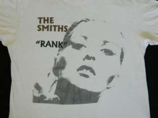 1988 THE SMITHS RANK VTG PROMO T SHIRT MORRISSEY tour  