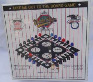   Edition Official World Series Board Game 1993 Collectors Trophy & Ring