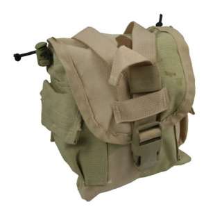 Genuine U.S. Military Surplus 1qt Desert Molle Canteen Cover Hunting 