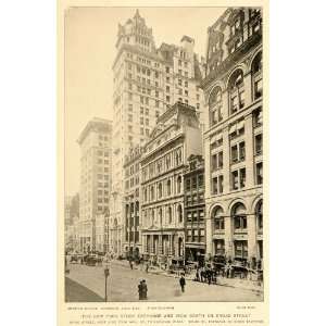  New York Stock Exchange Building Architecture Broad Street NY View 