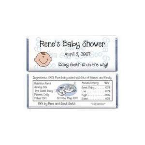  BS237   Baby Shower Baby Smiles Candy Bar Wrappers Baby