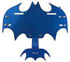 Bat Batman Universal Motorcycle License Plate Frame W/ Short Spike 