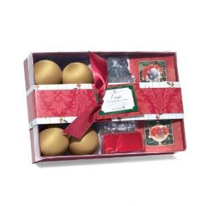  Department 56 Gold/Red Ornament Kit Set