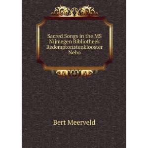   Nijmegen Bibliotheek Redemptoristenklooster Nebo Bert Meerveld Books