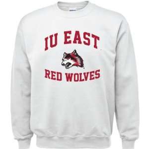  IU East Red Wolves White Youth Aptitude Crewneck 