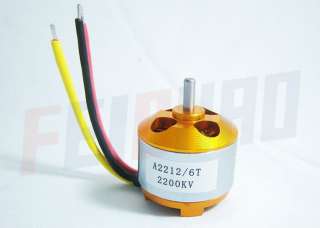 F02048 A 2212 A2212 2200KV Brushless Outrunner Motor Mount 6T,RC 