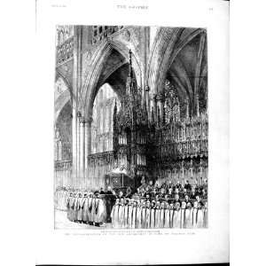  1891 Enthronisation Archbishop York Dean Cathedral