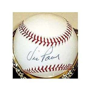  MLB Athletics Vic Power # 7 Autographed Baseball Sports 