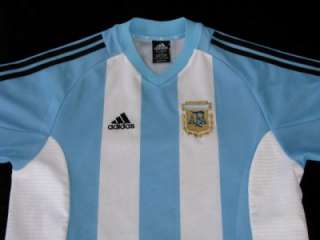   MODERN VINTAGE ADIDAS ARGENTINA 2002 WORLD CUP YEAR SOCCER JERSEY