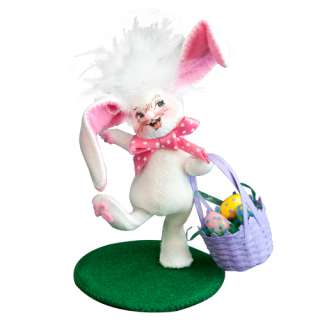 Annalee Doll Spring 2011 3 Easter Basket Bunny NEW  
