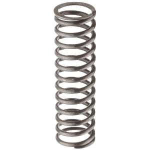 Music Wire Compression Spring, Steel, Inch, 0.85 OD, 0.098 Wire Size 