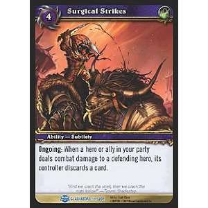 World of Warcraft Blood of Gladiators Single Card Surgical Strikes #59 