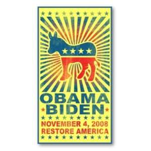  Restore America Vintage Poster