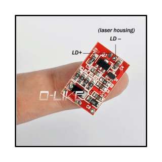 200mW red laser diode driver /150 350mA adjustable  
