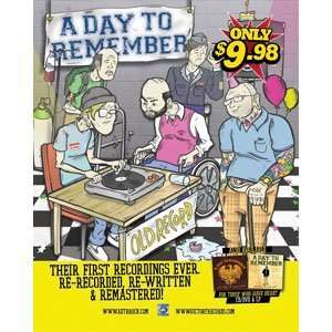 Day To Remember   Posters   Limited Concert Promo 