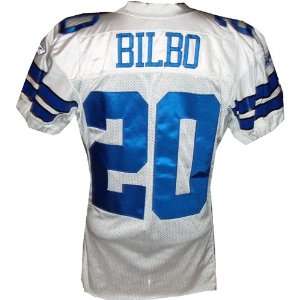  Damarius Bilbo #20 Cowboys Game Issued White Jersey (Size 