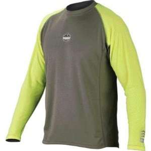  Gray And Lime CORE Performance Workwear 6425 Mid Layer All 