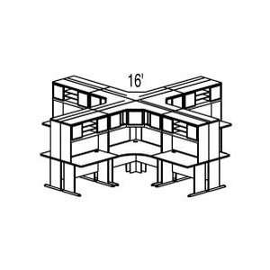   Beech Configuration 47   Layout for Mulit Station 8 by 8 Workspace