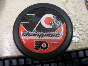 STANLEY CUP FINAL NHL 2010 FLYERS PUCK EASTERN CHAMPS  