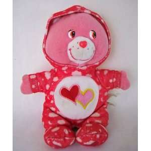  11 Care Bear Love a Lot Plush in Pajamas Pjs Jammies 