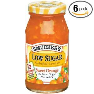 Smuckers Low Sugar? Reduced Sugar Sweet Orange Marmalade, 10.2500 