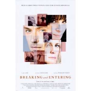  Breaking and Entering (2006) 27 x 40 Movie Poster Style A 