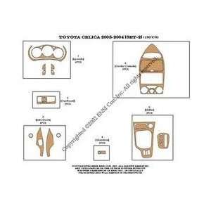   Kit 03 04   19 pieces   Mustard Birdseye Maple (7 221) Automotive