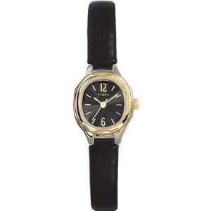  Timex T23251 Ladies Classic Black Dial Strap Watch 