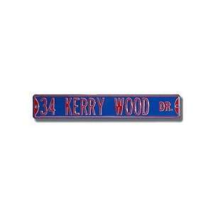 Steel Street Sign 34 KERRY WOOD DR.