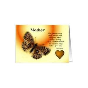  Easter ~ Mother / Quote ~ Fractalius Butterfly / Heart 