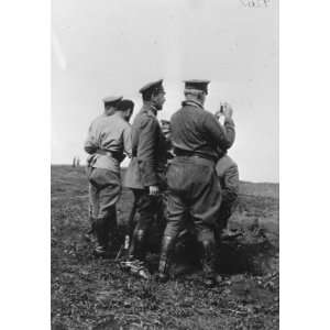  1917 RUSSIA WAR PICTURES. GENERAL SCOTT ON EASTERN FRONT 