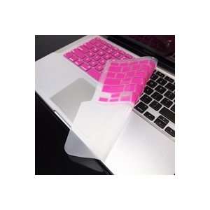  TopCase PINK Keyboard Silicone Skin Cover with palm rest 