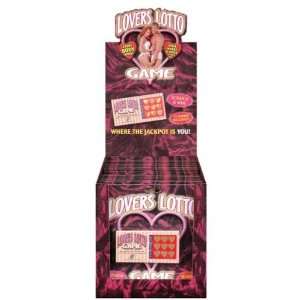  Lovers Lotto Scratch Ticket Game   Display of 24 Health 